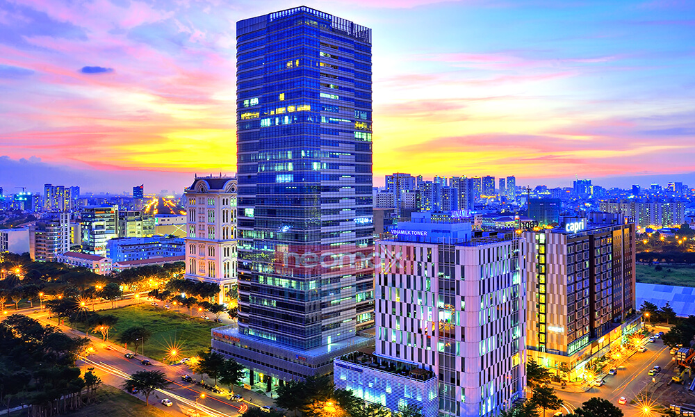 Dự án chống thấm tòa nhà văn phòng khu phố Phú mỹ Hưng Center