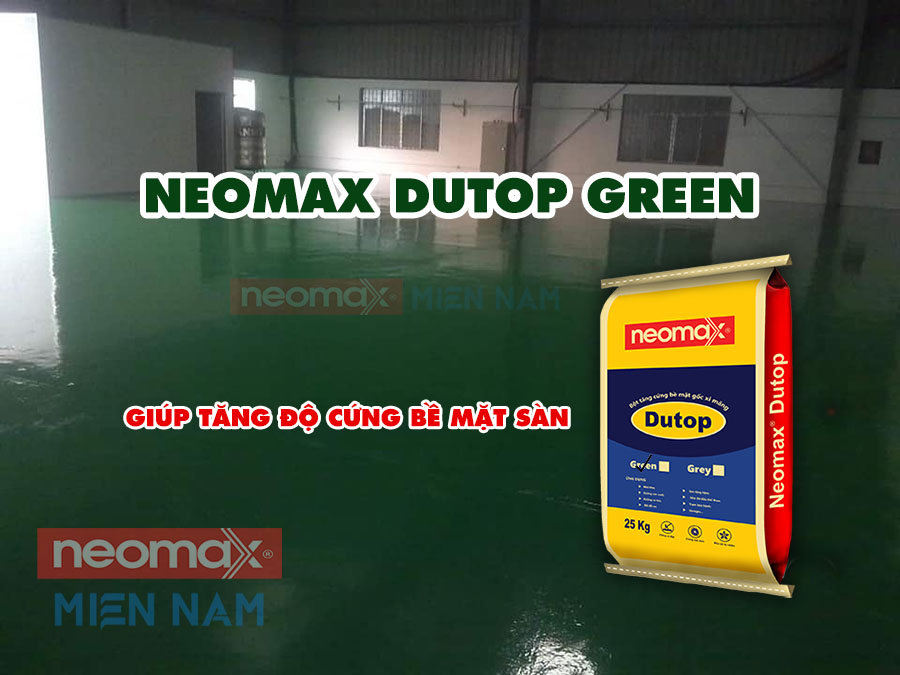 Neomax Dutop Green là sản phẩm tăng độ cứng bề mặt sàn