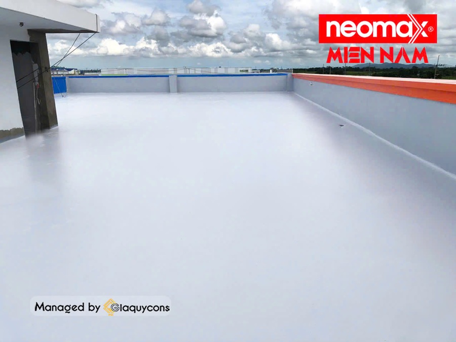 Chống thấm lộ thiên bằng Neomax 390