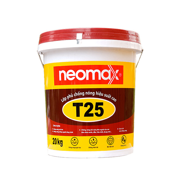 Neomax T25 Sơn chống nóng cho mái tôn, tường ngoài