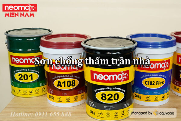 Sơn chống thấm trần nhà bê tông