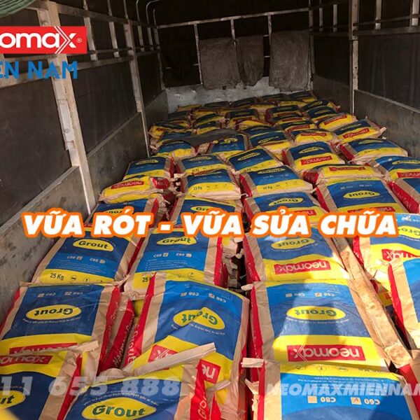 Vữa rót không co ngót