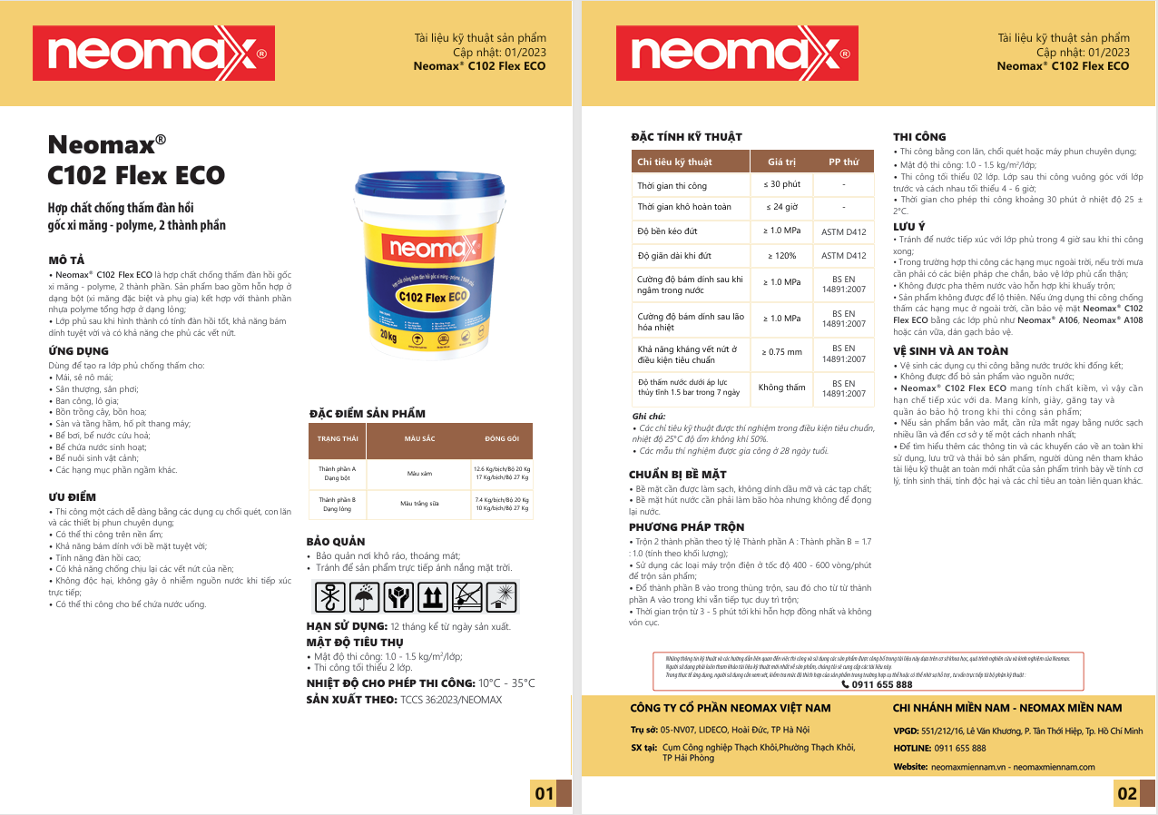 TDS Neomax C102 Flex ECO