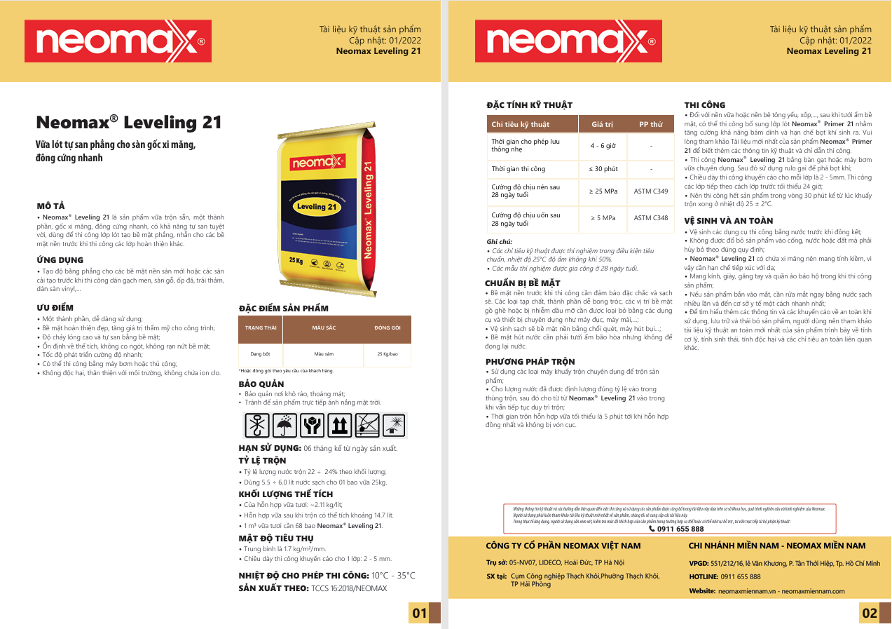 TDS Neomax Leveling 21