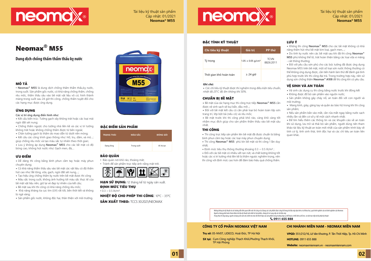TDS Neomax M55