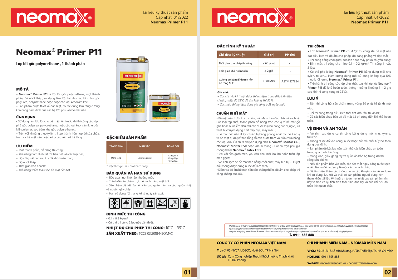 TDS Neomax Primer P11