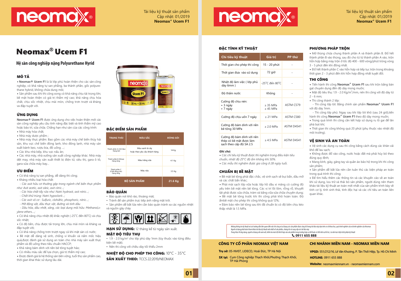 TDS Neomax Ucem F1