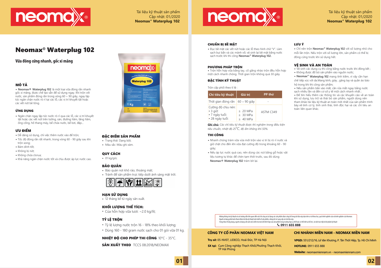 TDS Neomax Waterplug 102