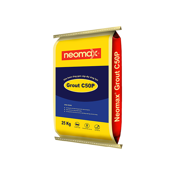 Neomax Grout C50P Vữa rót, vữa bơm không co ngót