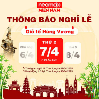 Nghỉ lễ Hùng Vương 10-3