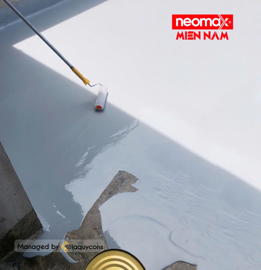 Thi công lăn Neomax 390