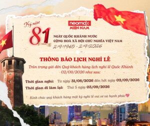 LỊCH NGHỈ LỄ QUỐC KHÁNH 02/09/2026