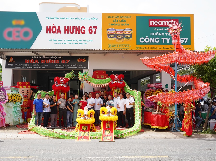 🎉CHÚC MỪNG KHAI TRƯƠNG HỒNG PHÁT – ĐẠI LÝ NEOMAX AN GIANG